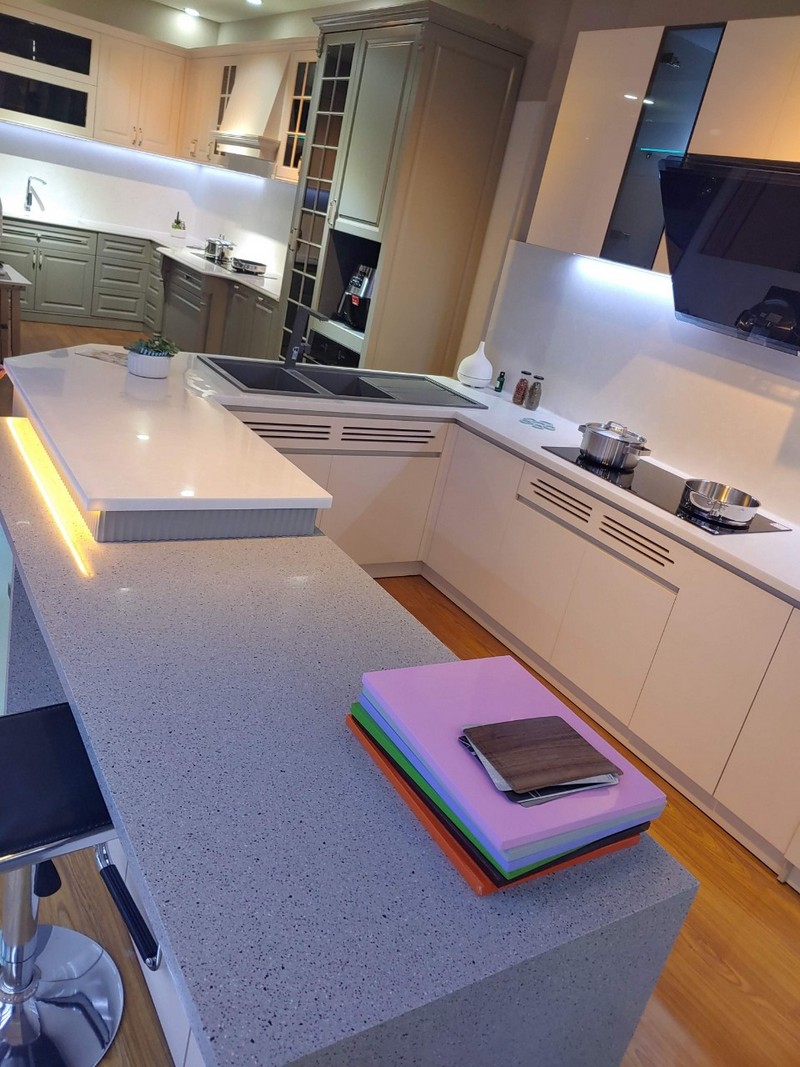Đá LG solid surface - G502 Winter Stella